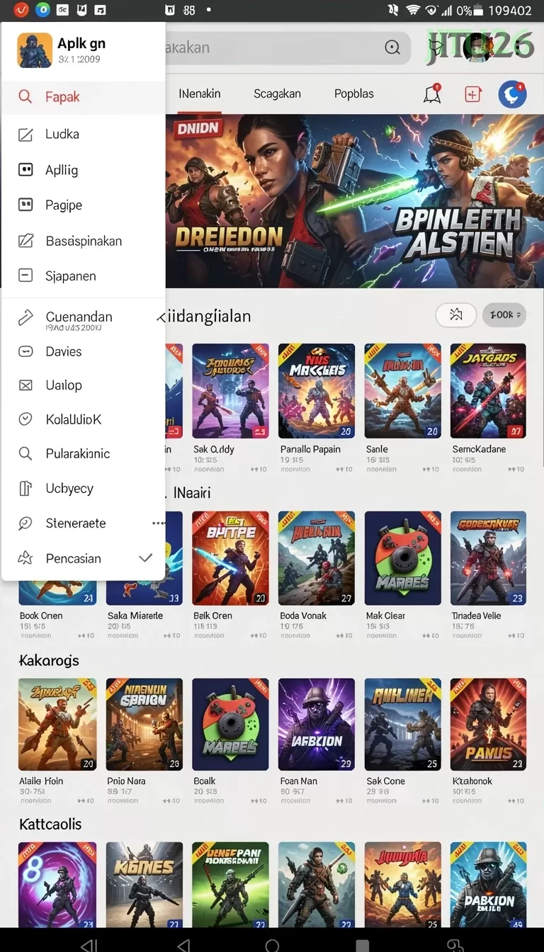 Cuplikan layar KERISTOTO77 — aktivitas